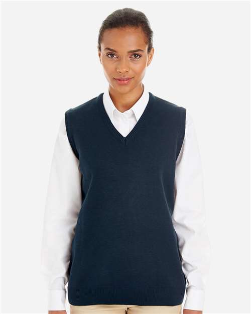 Harriton Women's Pilbloc™ V-Neck Sweater Vest