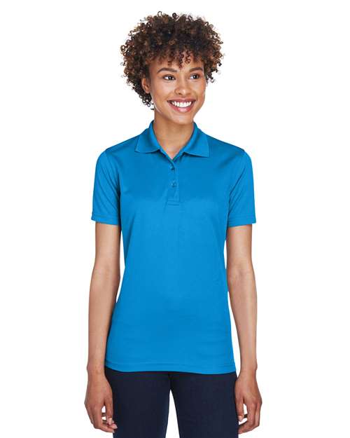 UltraClub Women's Cool & Dry Mesh Piqué Polo