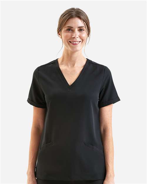 Women's Invincible V-Neck Stretch Scrub Top