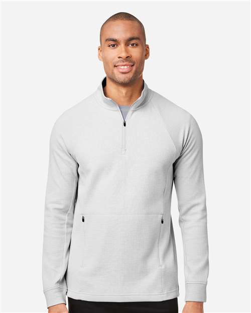North End Men's Rhythm Waffle Quarter-Zip Pullover