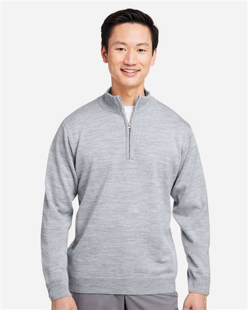 Harriton Unisex Pilbloc™ Quarter-Zip Pullover Sweater
