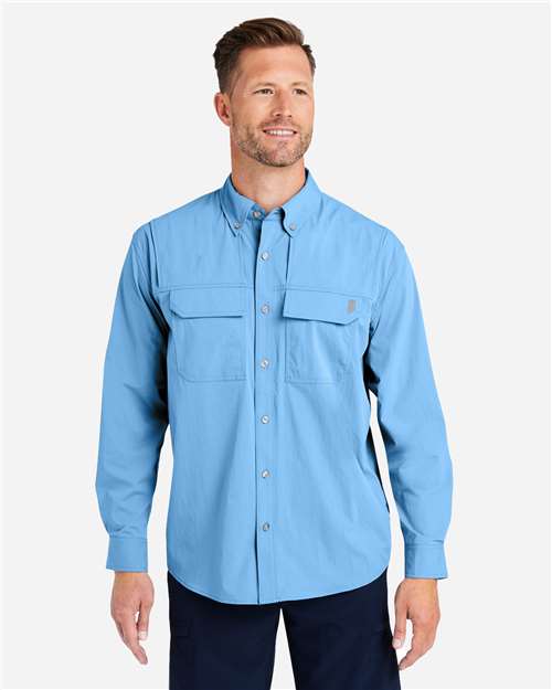 HUK Men's Creekbed Pocket Fishing Shirt