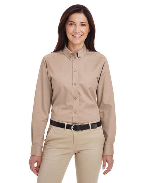 Women's Foundation Cotton Twill Shirt with Teflon