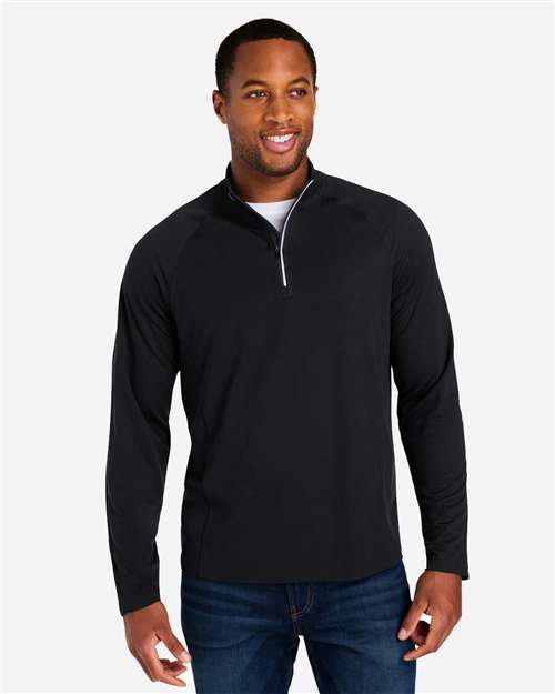 Men's Origin Performance Pique Quarter-Zip Pullover