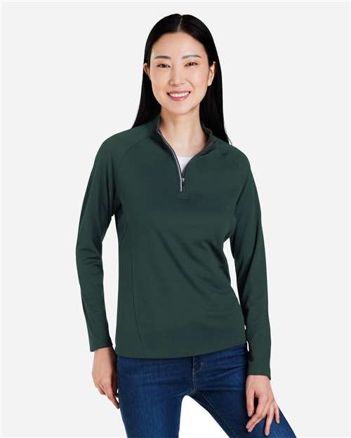 Women's Origin Performance Pique Quarter-Zip Pullover