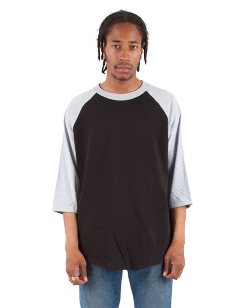 Shaka Wear Unisex Raglan Tee