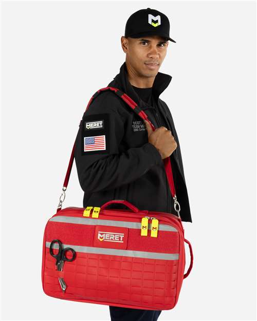 Rapid™ PRO X Red EMS Medical Backpack Bag