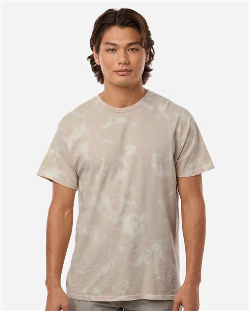 Unisex Bleach Out Dyed T-Shirt