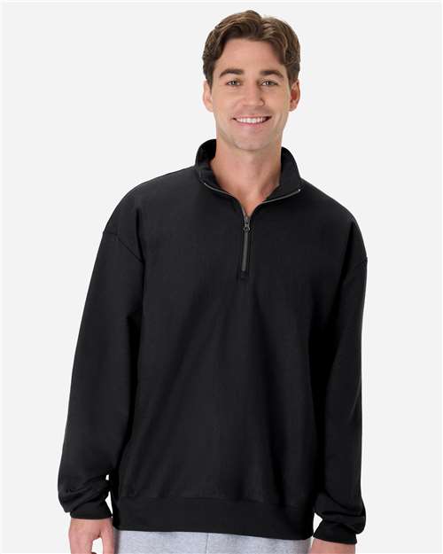 Hanes Unisex Beefy® Sweats Premium Heavyweight Quarter-Zip Sweatshirt