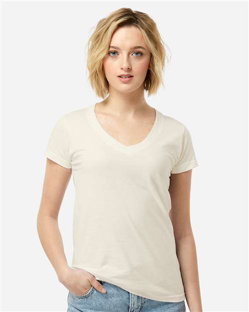 Women's Fine Jersey V-Neck T-Shirt
