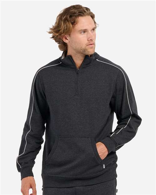 Boxercraft Men's French Terry Quarter-Zip Pullover —