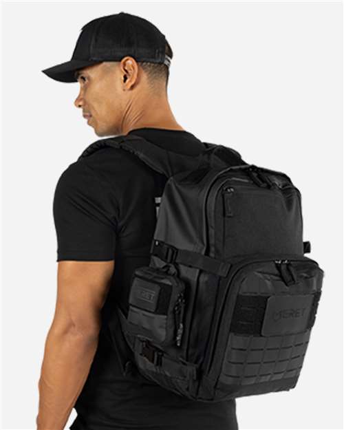 MERET Delta 24L Black Tactical Backpack