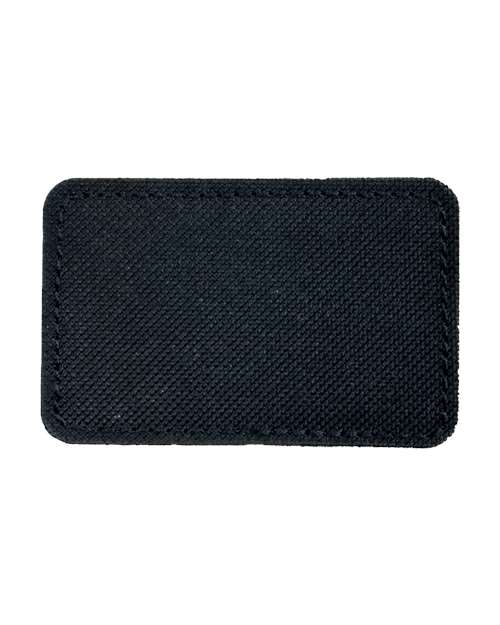 Medium Blank Black Decoration Patch - Qty 10
