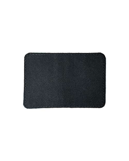 Small Blank Black Decoration Patch - Qty 10