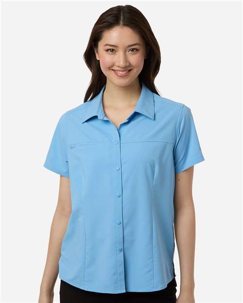 CORE365 Women's UltraUVP Shoreline Short Sleeve Staff Shirt