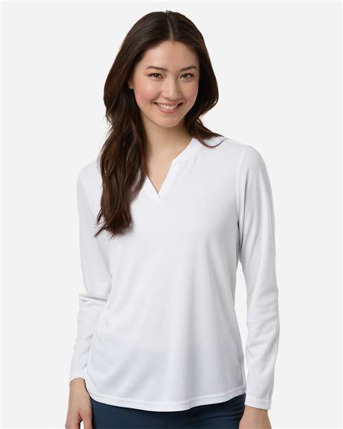 Women's Nova Performance Long Sleeve Pique Polo