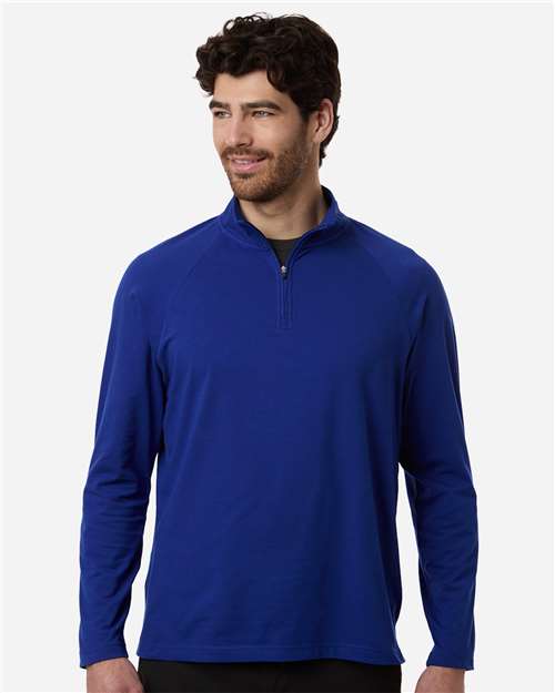 Men's Seaton Pebble Textured Quarter-Zip Pullover