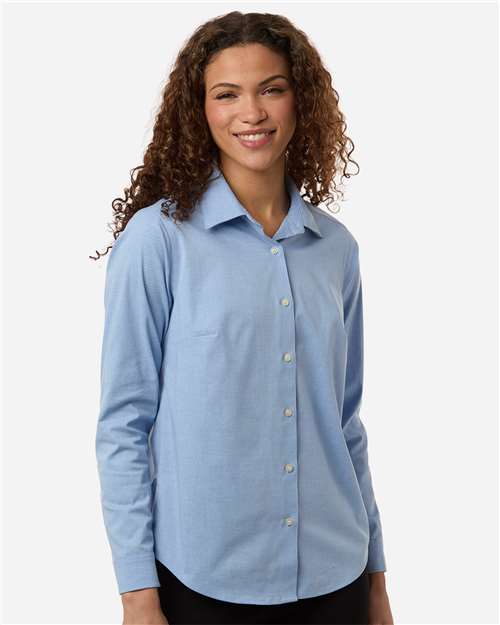 Women's CrownLux Performance® Spencer Poplin Dress Shirt
