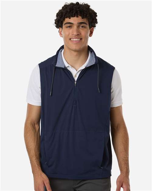 North End Men's Network Lightweight Quarter-Zip Vest
