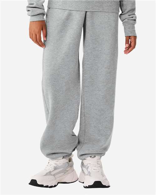 BELLA + CANVAS Youth Sponge Fleece Sweatpants
