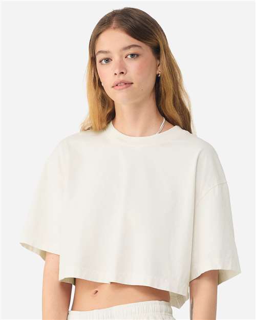 BELLA + CANVAS Women's Garment-Dyed Cropped Tee