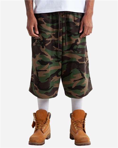 Unisex Baggy Fleece Shorts