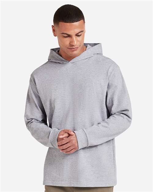 Gildan Unisex Hammer™ Maxweight Hooded T-Shirt — Sport Grey — On model · front