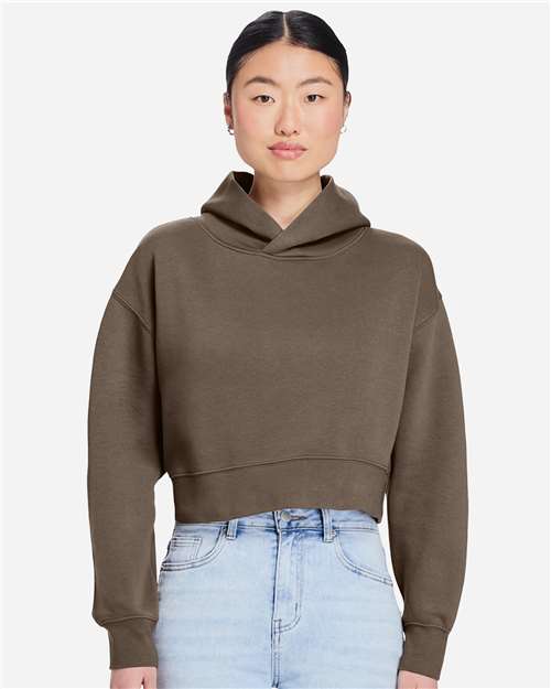 Women's Relaxed Cropped Hoodie Sweatshirt