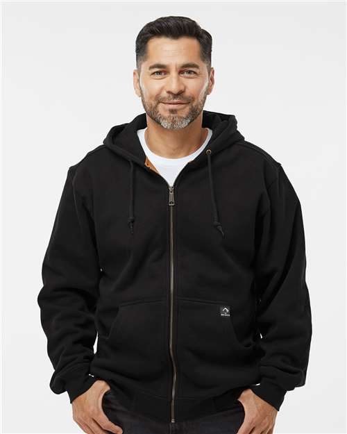 DRI DUCK Men's Crossfire Heavyweight Power Fleece Hooded Jacket with Thermal Lining