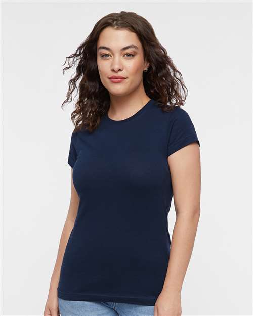 Live & Tell by LAT Women's Fitted Fine Jersey Tee