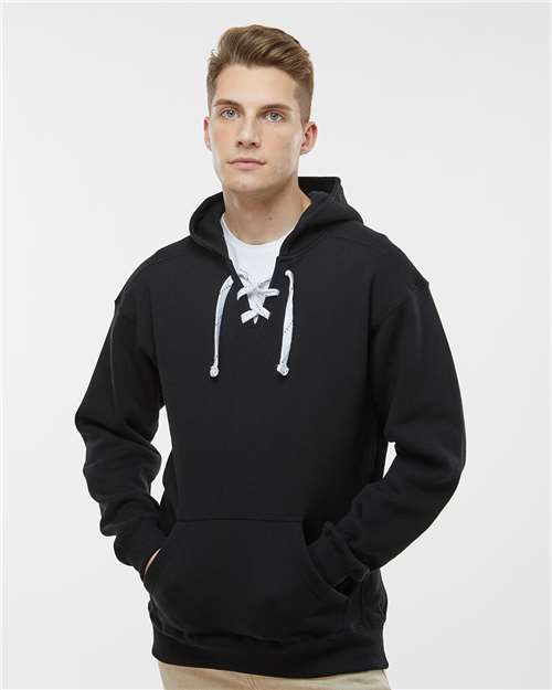 J. America Men's Sport Lace Hooded Sweatshirt