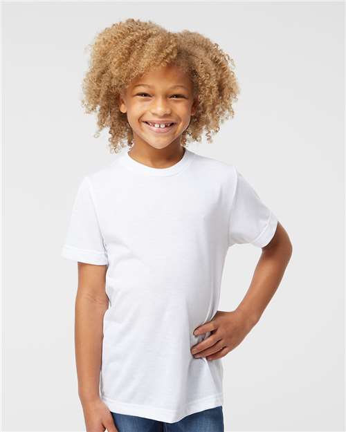 SubliVie Youth Polyester Sublimation Tee