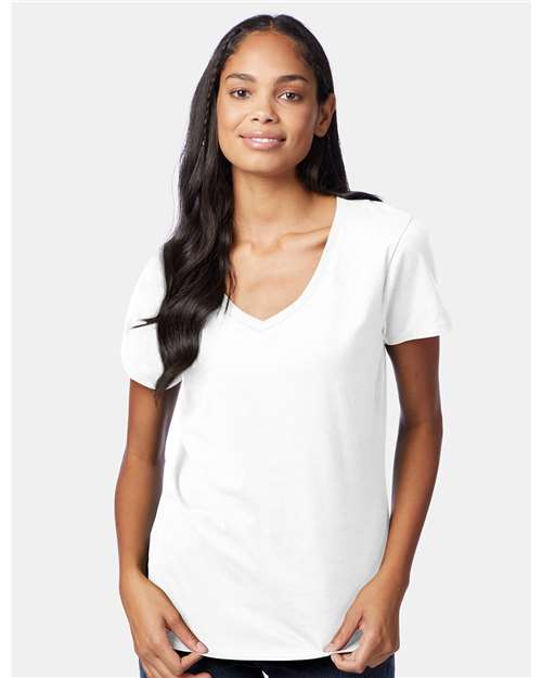 Hanes Women's Perfect-T V-Neck T-Shirt