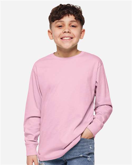 Live & Tell by LAT Youth Fine Jersey Long Sleeve Tee