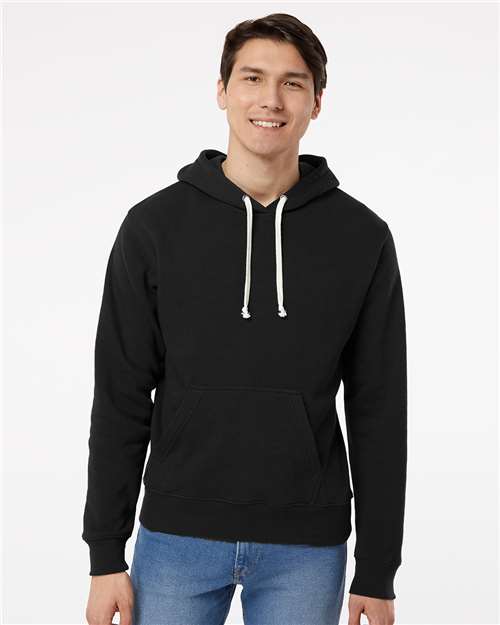 J. America Men's Triblend Fleece Hooded Sweatshirt