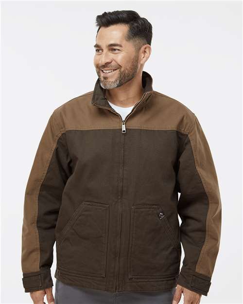 DRI DUCK Men's Tall Horizon Two-Tone Boulder Cloth™ Canvas Jacket