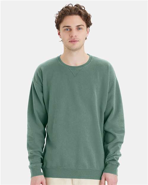 ComfortWash by Hanes Unisex Garment-Dyed Crewneck Sweatshirt