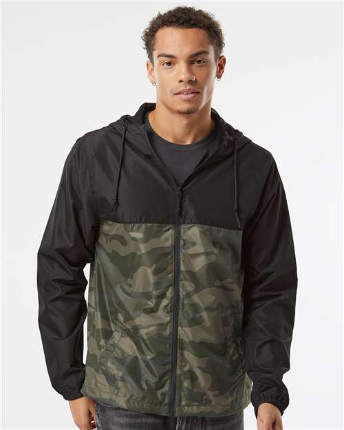 Men's Lightweight Windbreaker Full-Zip Jacket