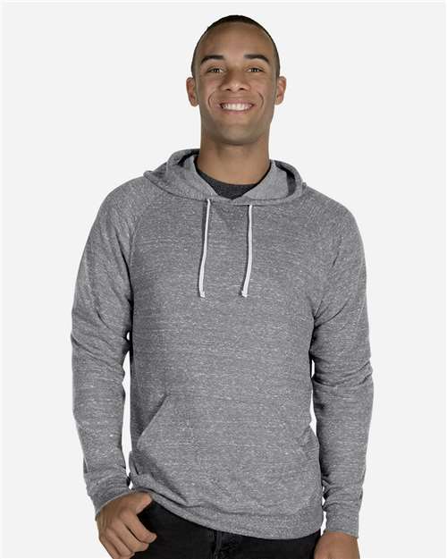 JERZEES Unisex Snow Heather French Terry Raglan Hooded Sweatshirt