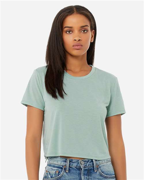 BELLA + CANVAS Women’s Flowy Crop Tee
