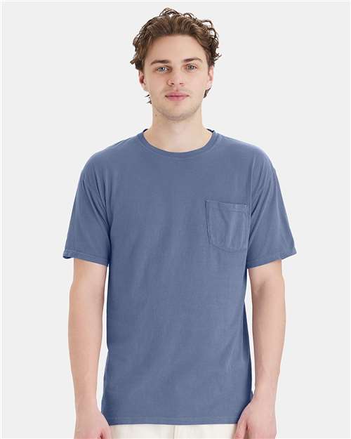ComfortWash by Hanes Unisex Garment-Dyed Pocket T-Shirt