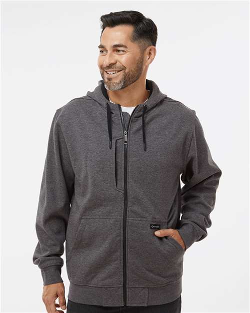 DRI DUCK Men's Bateman Bonded Power Fleece 2.0 Full-Zip Jacket