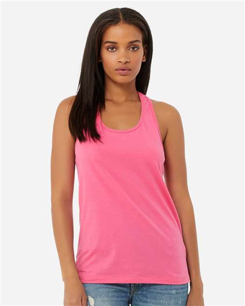 BELLA + CANVAS Women's Jersey Racerback Tank
