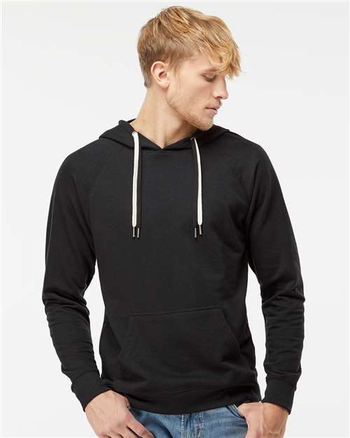 Independent Trading Co. Unisex Icon Lightweight Loopback Terry Hooded Sweatshirt