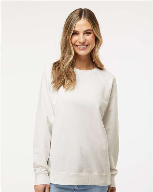 Unisex Icon Lightweight Loopback Terry Crewneck Sweatshirt