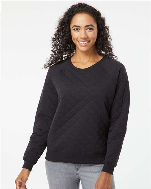 Boxercraft Women's Quilted Crewneck Pullover —