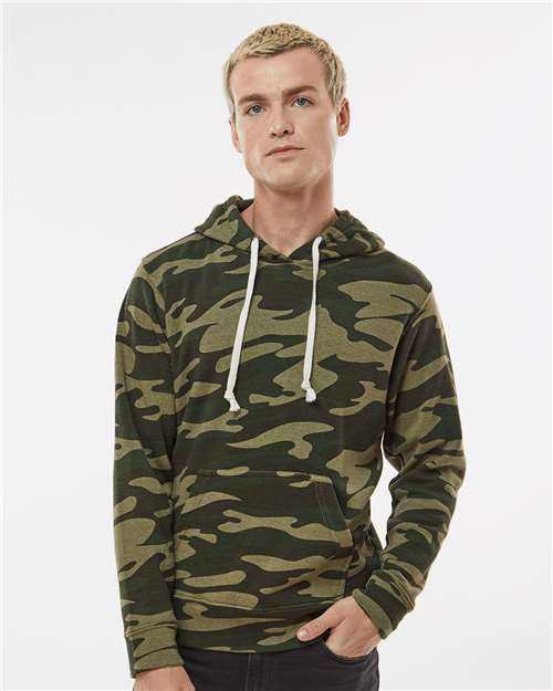 Men's Triblend Fleece Hooded Sweatshirt