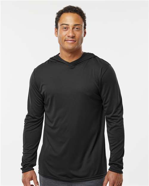 Holloway Men's Momentum Hooded Long Sleeve T-Shirt