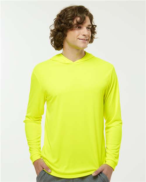 Paragon Unisex Bahama Performance Hooded Long Sleeve T-Shirt