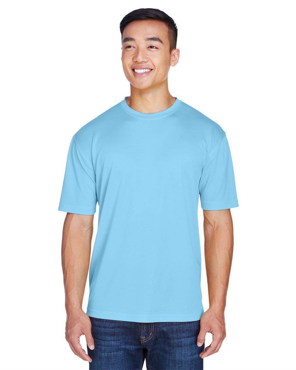 UltraClub Men's Cool and Dry Sport T-Shirt —
